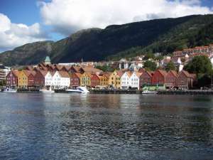 Bryggen - historic centre of Bergen